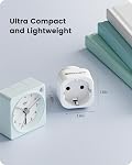 LENCENT Europe to Canada Plug Adapter, European to USA Adapter, American Outlet Plug Adapter, EU to US Adapter, Europe to CA/USA Travel Plug Converter