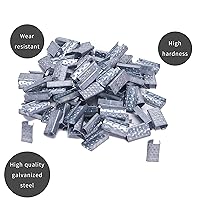 Vista 7 de Kit de flejado de bandas todo en uno con tensor de flejado de polietileno, banda de PP de 3000 pies, 200 sellos de metal y herramientas de sellador