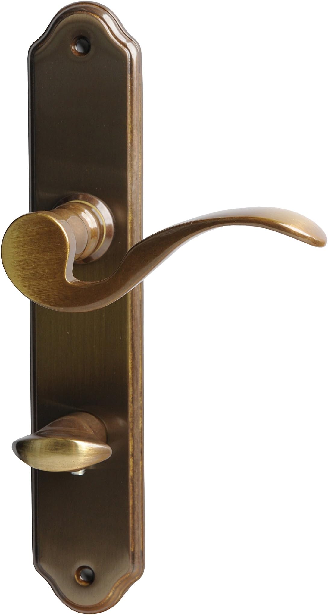 ALPERTEC Neal LS Burnished Brass for Bathroom Doors – WC Door Handle Set Door Fittings Door Handle 32210803