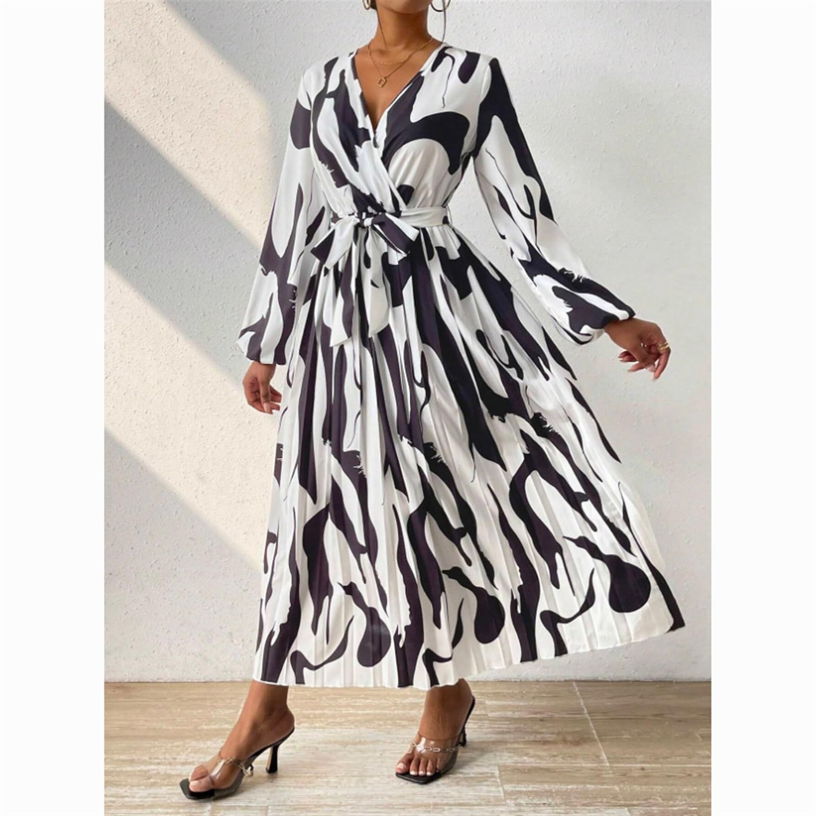 fall flowy midi dress Floaty, floral summer midi dress with pockets, cotton beach dress. Cotton midi  dress main image 1