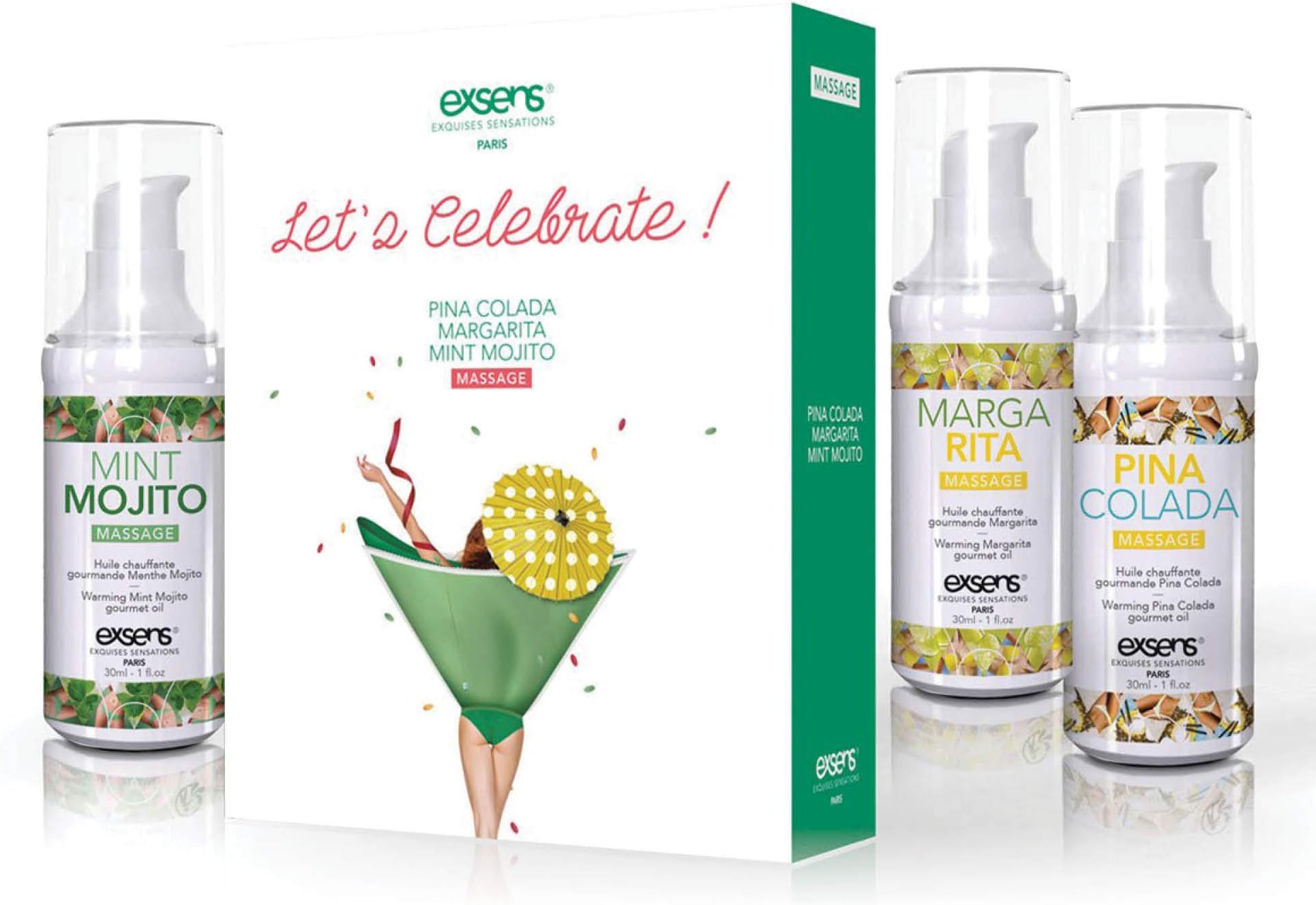Exsens Let's Celebrate Massage Kit