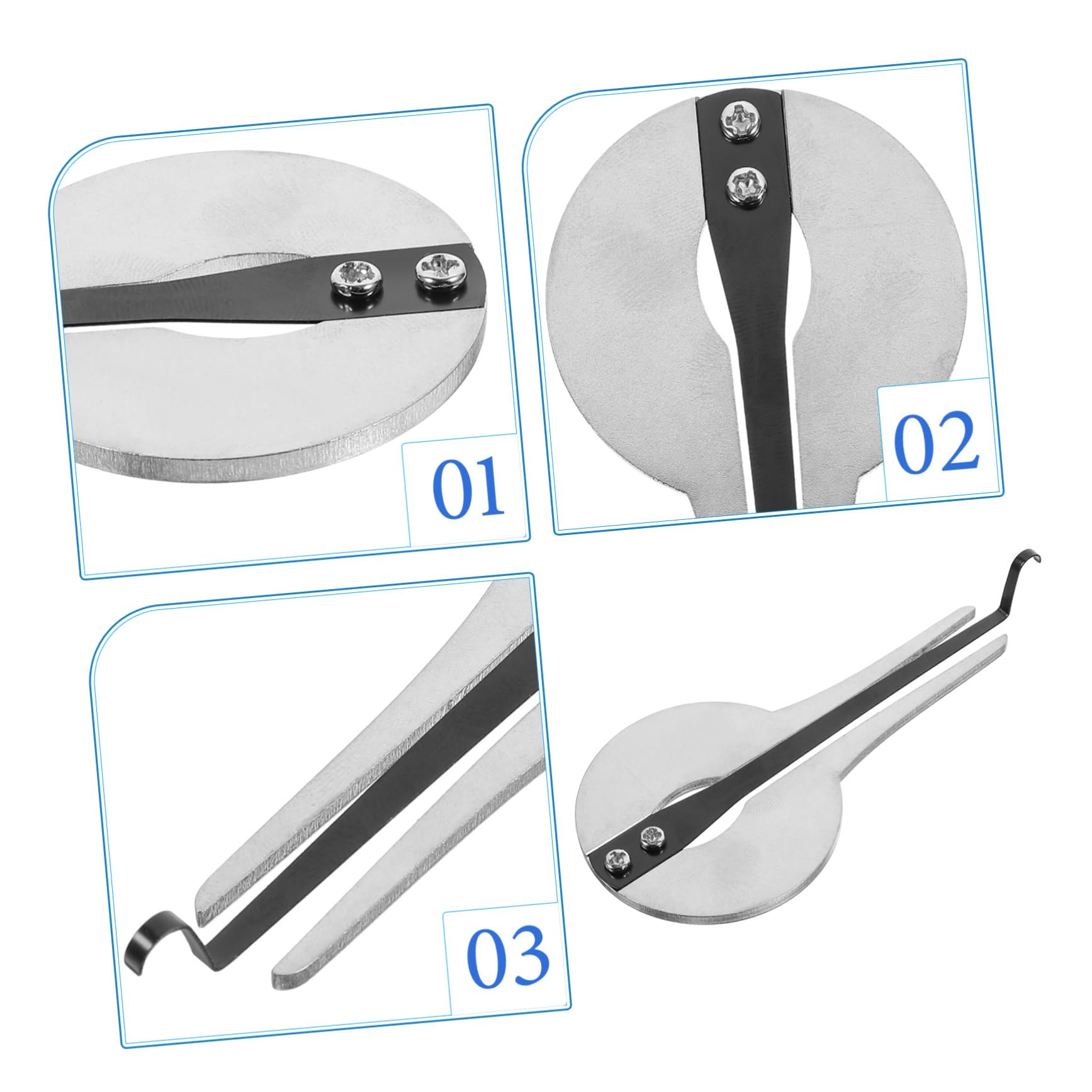 OFFSCH Mouth Musical Instrument Metal Jaw Harp Jews Harp Easy to Levels Portable