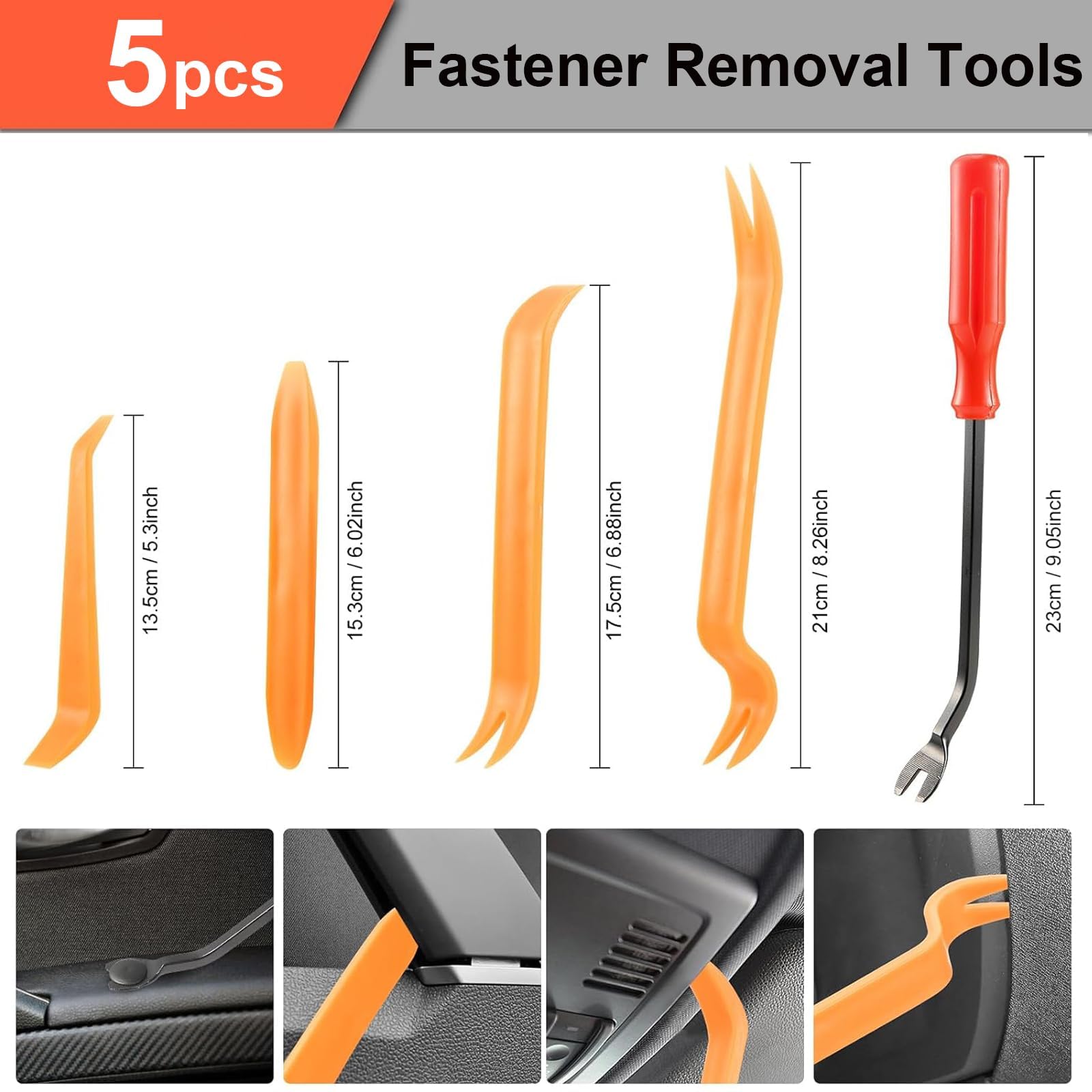 Kit 240 Clips Fixation Auto ANBOO - Rivets Plastique Universels - Pour Garnitures, Pare-chocs Peugeot