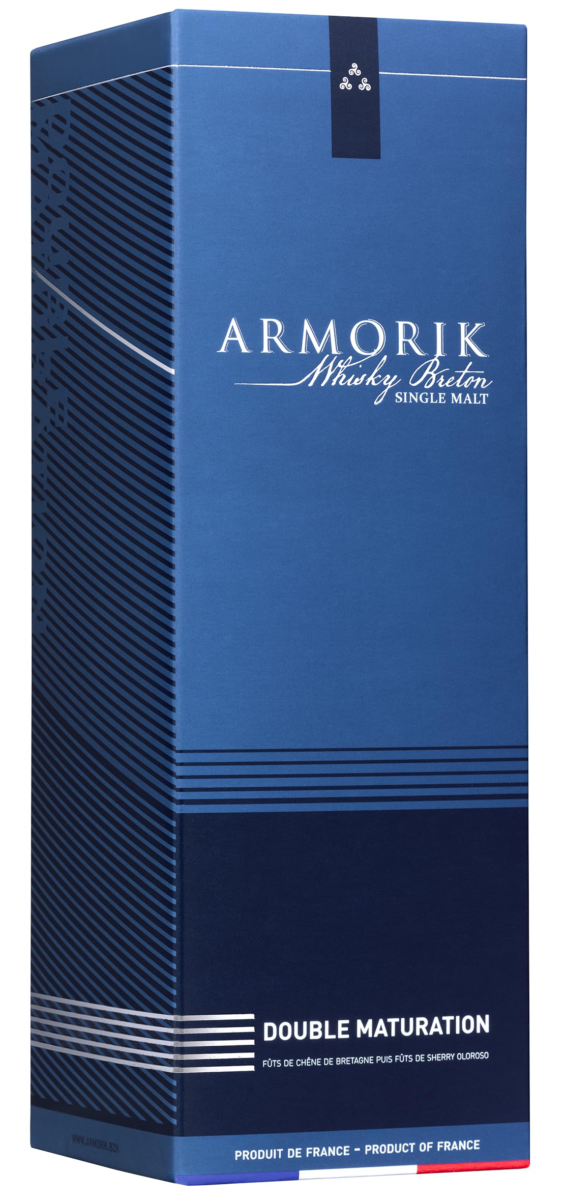 Armorik DOUBLE MATURATION Whisky Breton Single Malt 46% Vol. 0,7l in Geschenkbox