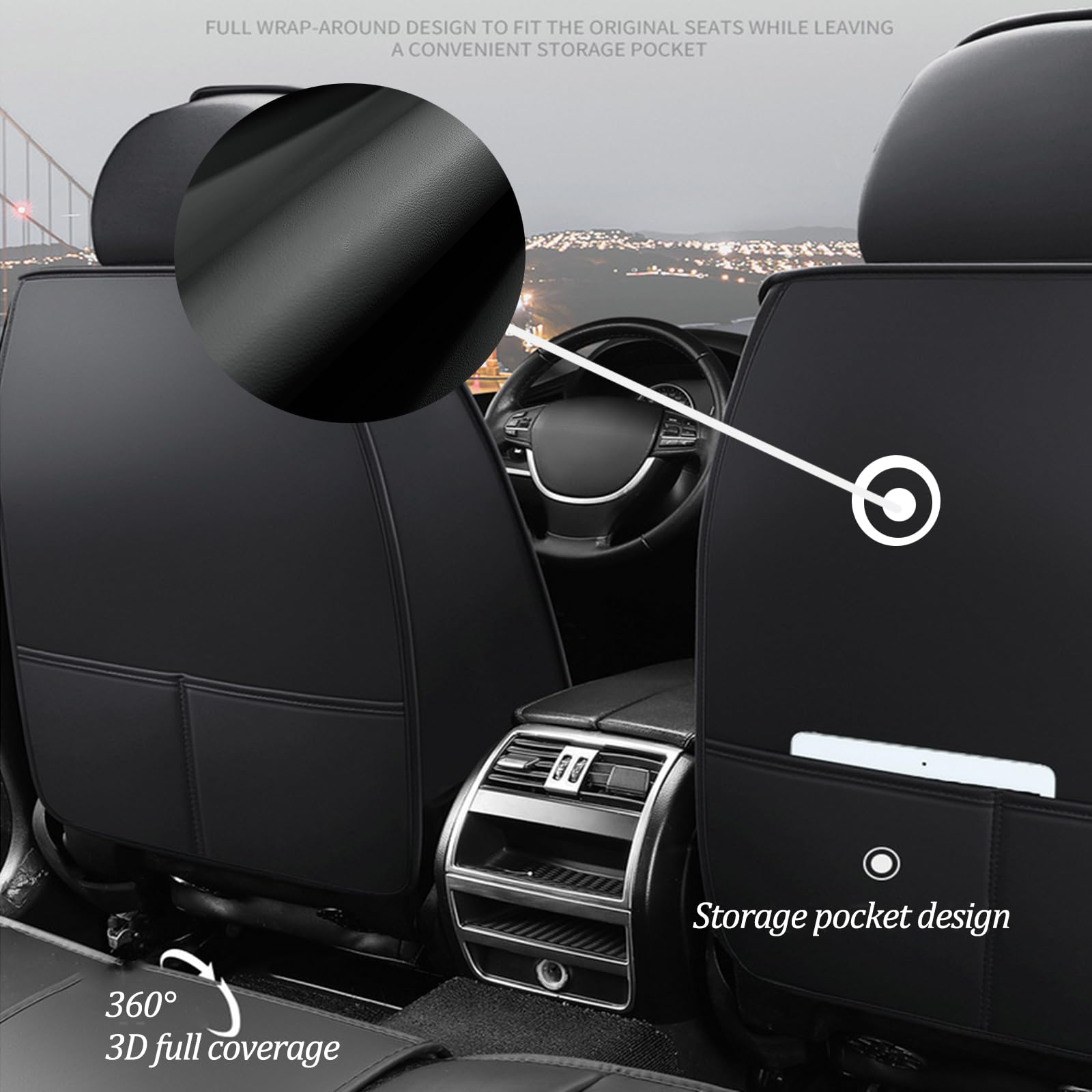 Coprisedili Universali per Audi Q3 Impermeabili