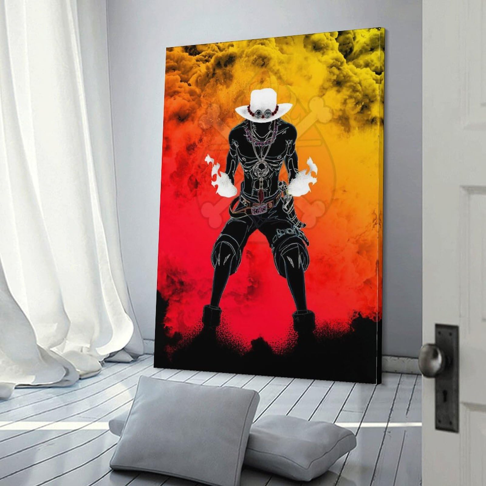 one piece エース飾り額絵 Amazon.co.jp: ワンピース エース キャラクター HD ポスター 1 ホーム