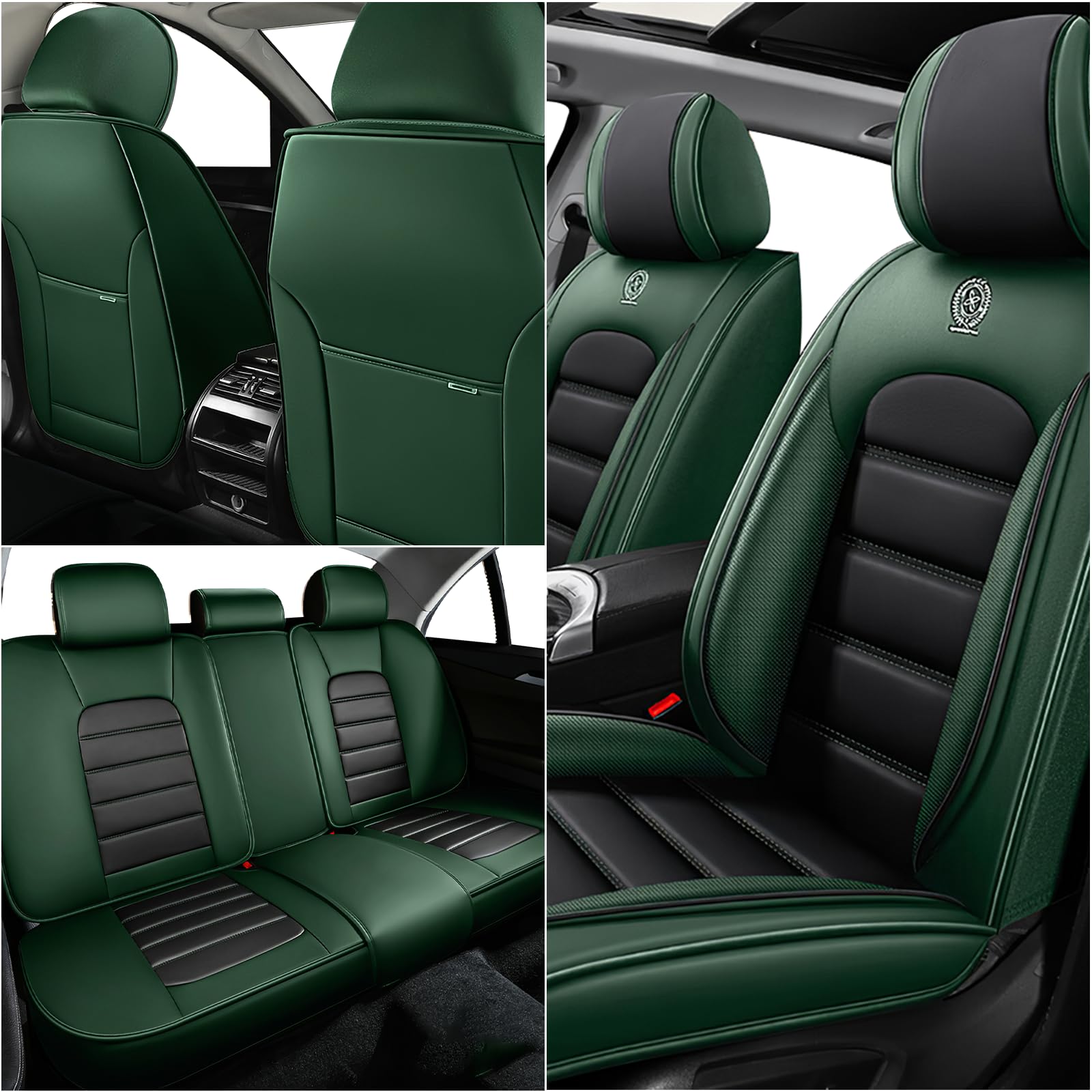 Amazon.co.jp: GDSZ レザーシートカバー ジープ ラングラー JK JL 2/4