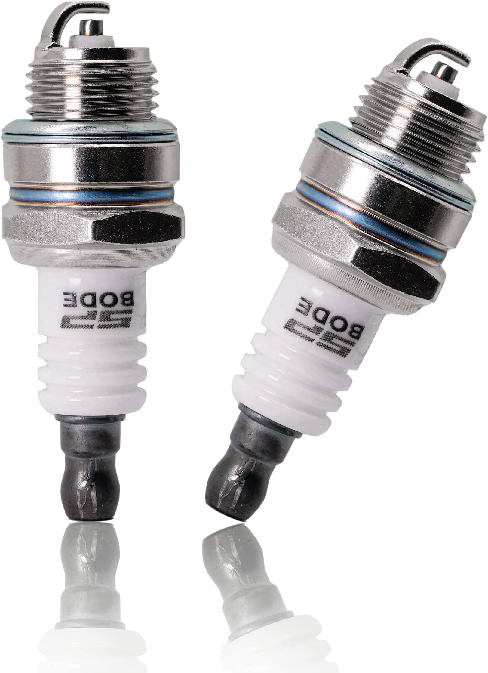 JMCHstoreRacing Spark Plug For Coleman RB100 Monster Moto 80cc MM-B80, For Phatmoto gas bike 79cc Motovox MBX10 Mega Moto105cc Mini bike, MotoTec 105cc 3.5HP, MM-K80R Mega Max Go kart (Pack of 2)
