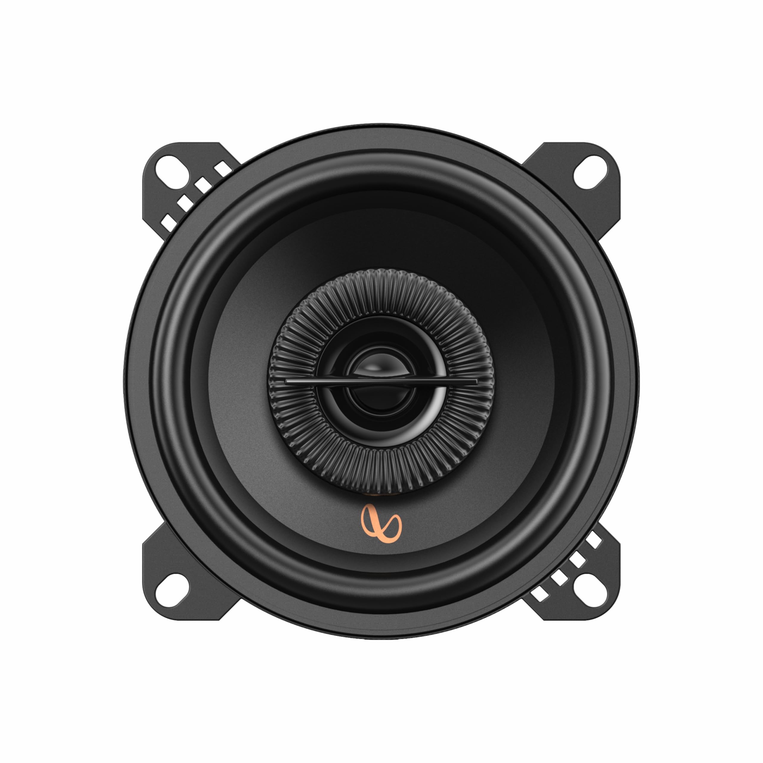 Infinity Car Coaxial Speaker Alpha 403F (4 Inch)| Peak Power - 320W | RMS Power - 40W | 4 Inch Coaxial Speaker (Black) — Amazon image 2