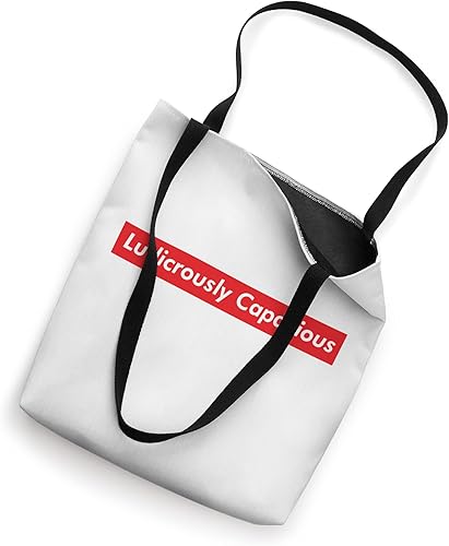 Miniatura 2 de Ludicrously Capaz Meme Fashion Viral Joke Funny Bolso Tote Bag