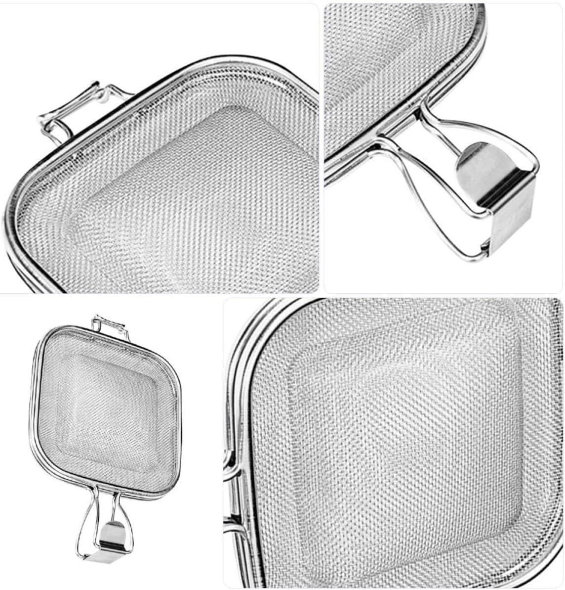 Stainless Steel Sandwich Roasting Clip Baking Holder for Bread image 3