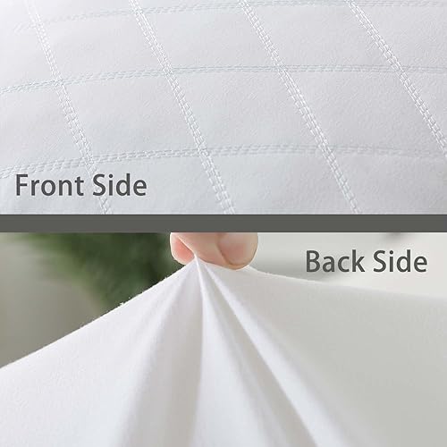 Miniatura 4 de WhatsBedding Almohada corporal de espuma viscoelástica para adultos, almohada corporal larga para dormir, almohada de cuerpo completo para cama,