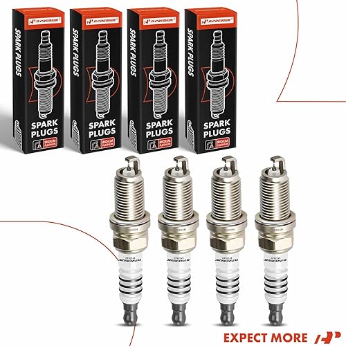 Miniatura 9 de A-Premium Bujías de platino iridio compatibles con Toyota Camry y Honda Civic, Nissan Sentra, Subaru Outback, Kia Sportage, Mini Cooper, Dodge