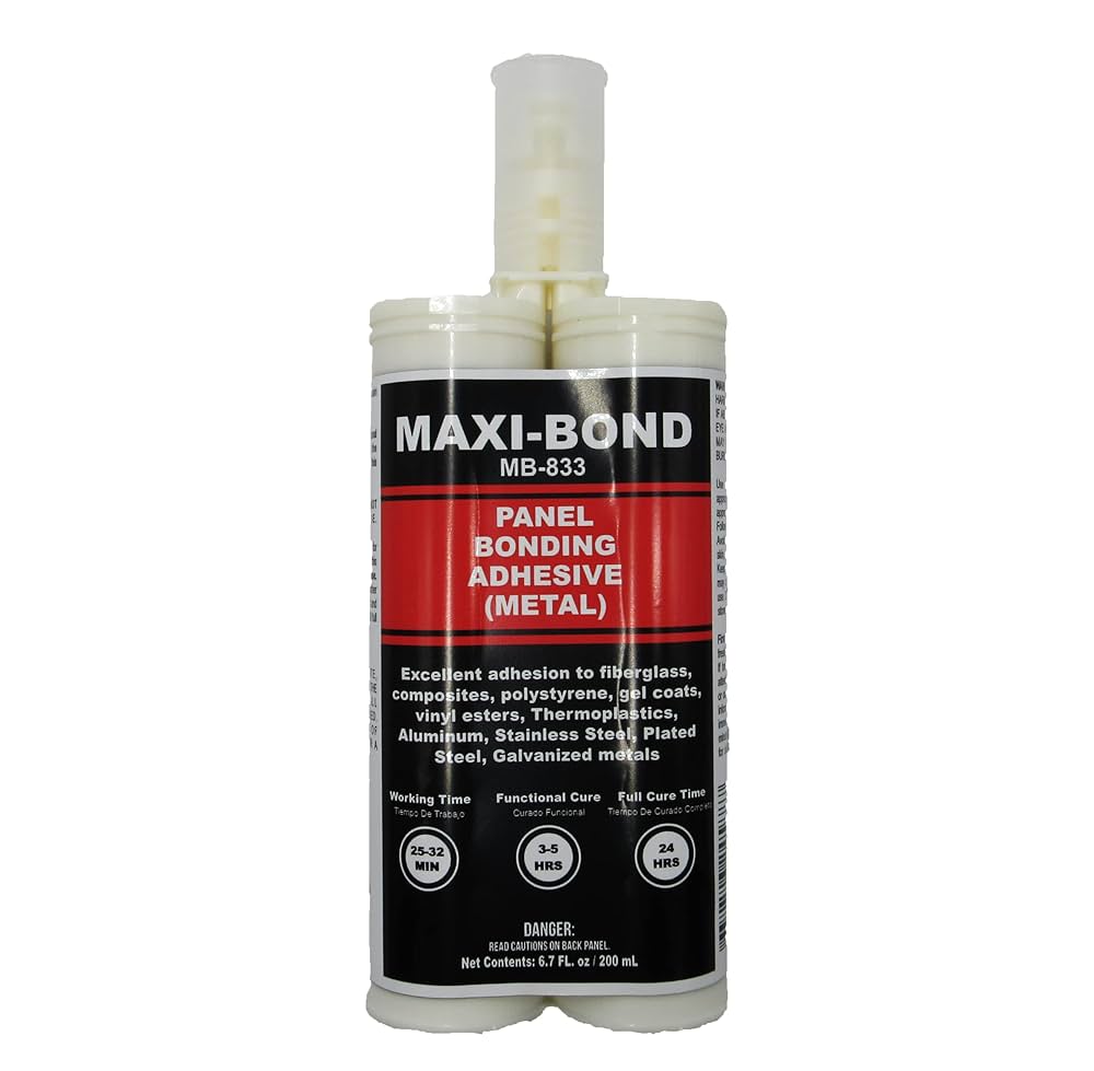 【極美品】Adhesive l-Free Restorations LAUCO Maxi-Bond Panel Bonding Adhesive (Metal) - Two Part