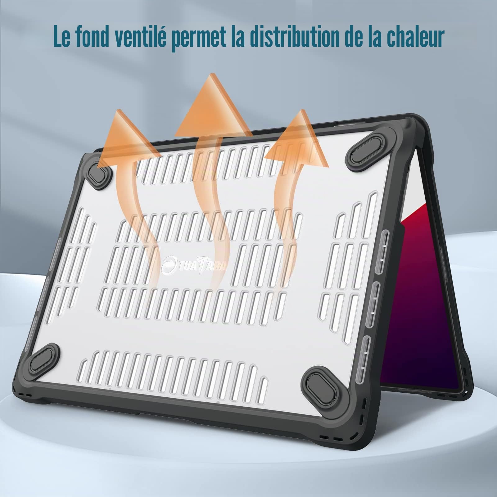 FINTIE Coque Compatible avec MacBook Pro 16 Pouces M5 M4 M3 M2 M1 Pro/Max (2026/2024/2023/2021), Etui Robuste avec Bords Antichoc Protection Renforcée, Noir