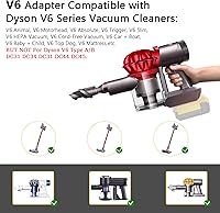 Vista 5 de Adaptador DW20V6 - Compatible con aspiradoras Dyson serie V6 y para batería de litio DeWalt 20V