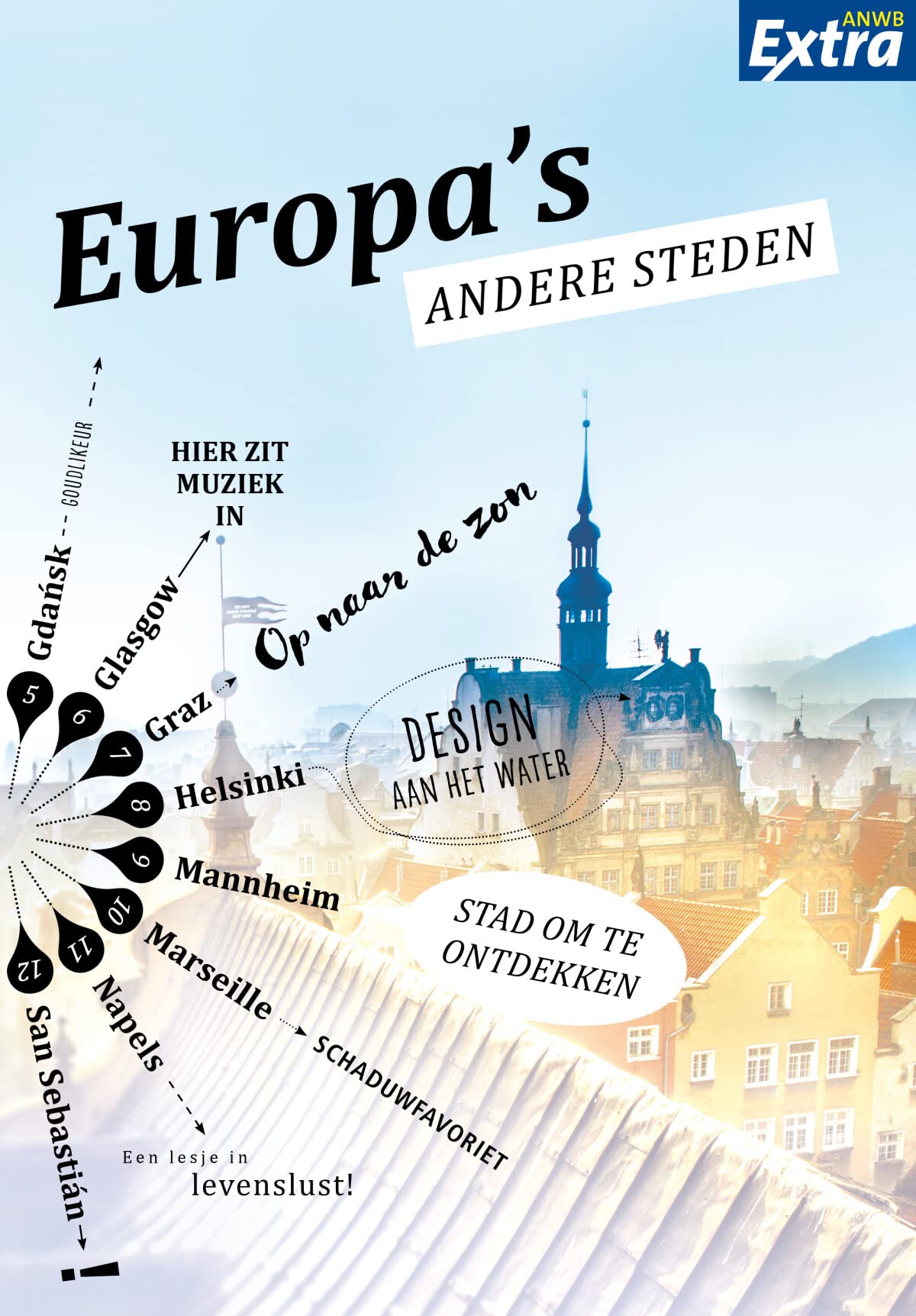 Europa's andere steden (ANWB extra)