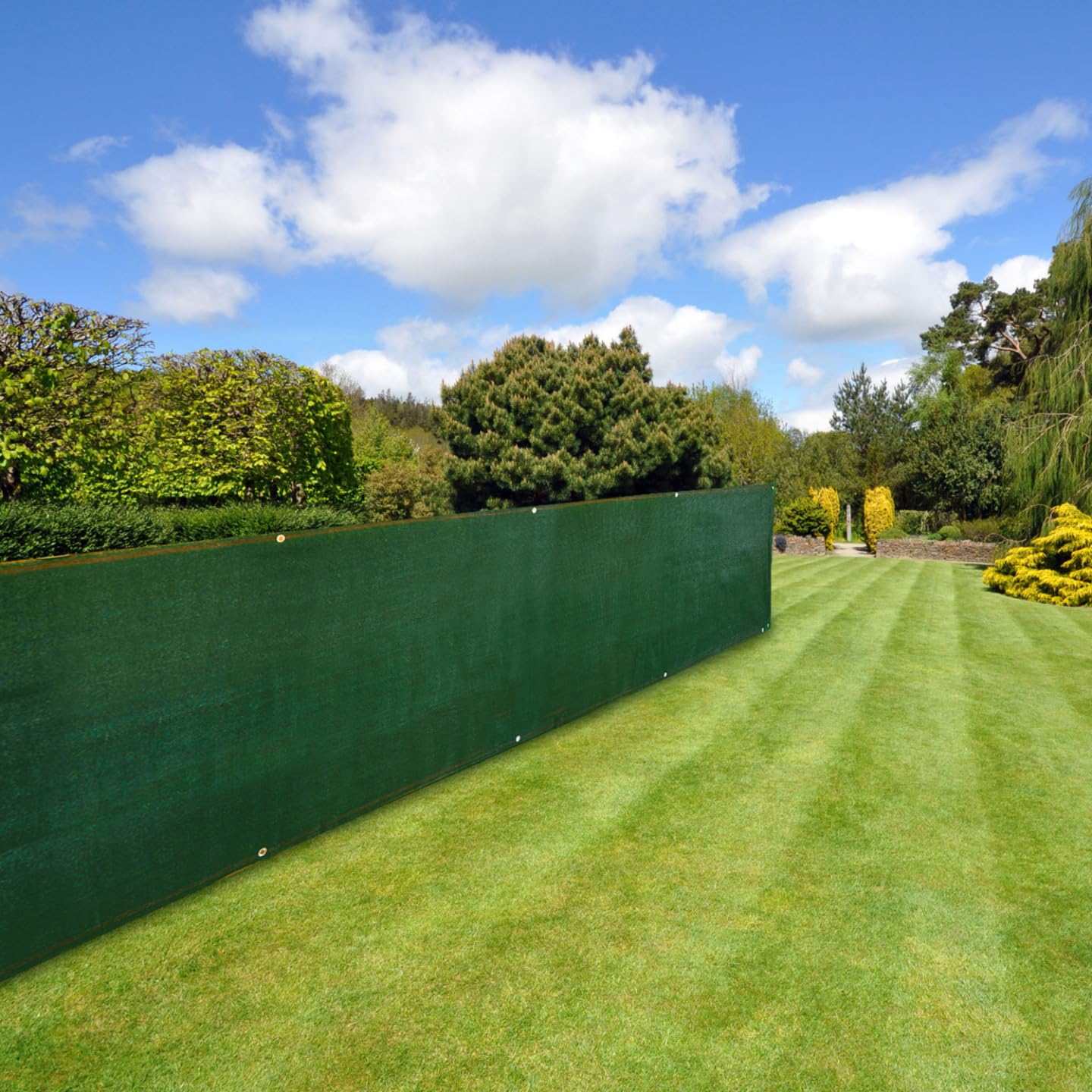 Probache - Brise Vue renforcé 1,8 x 10 M Vert 220 GR/m² Luxe Pro