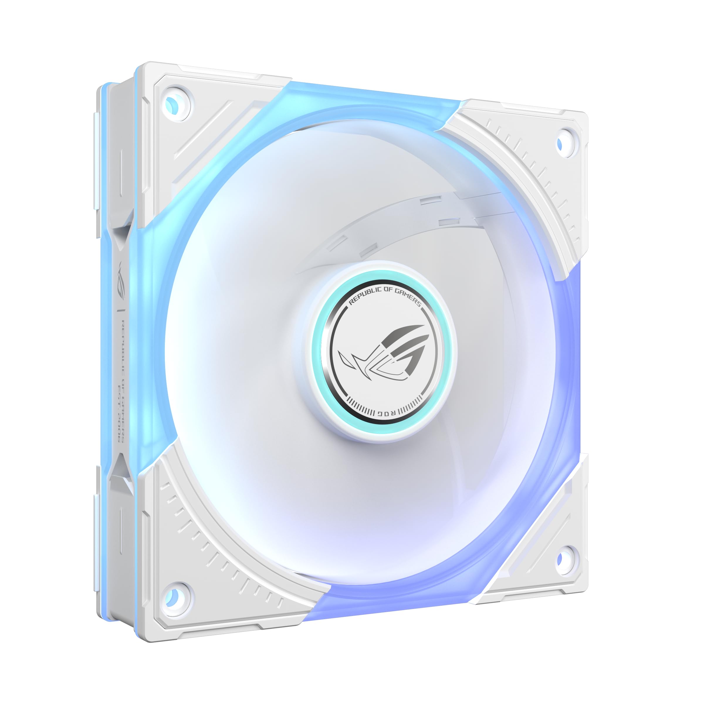 ROG Eurux GR120 ARGB Ventilateurs Reverse, Blanc, Pack de 3
