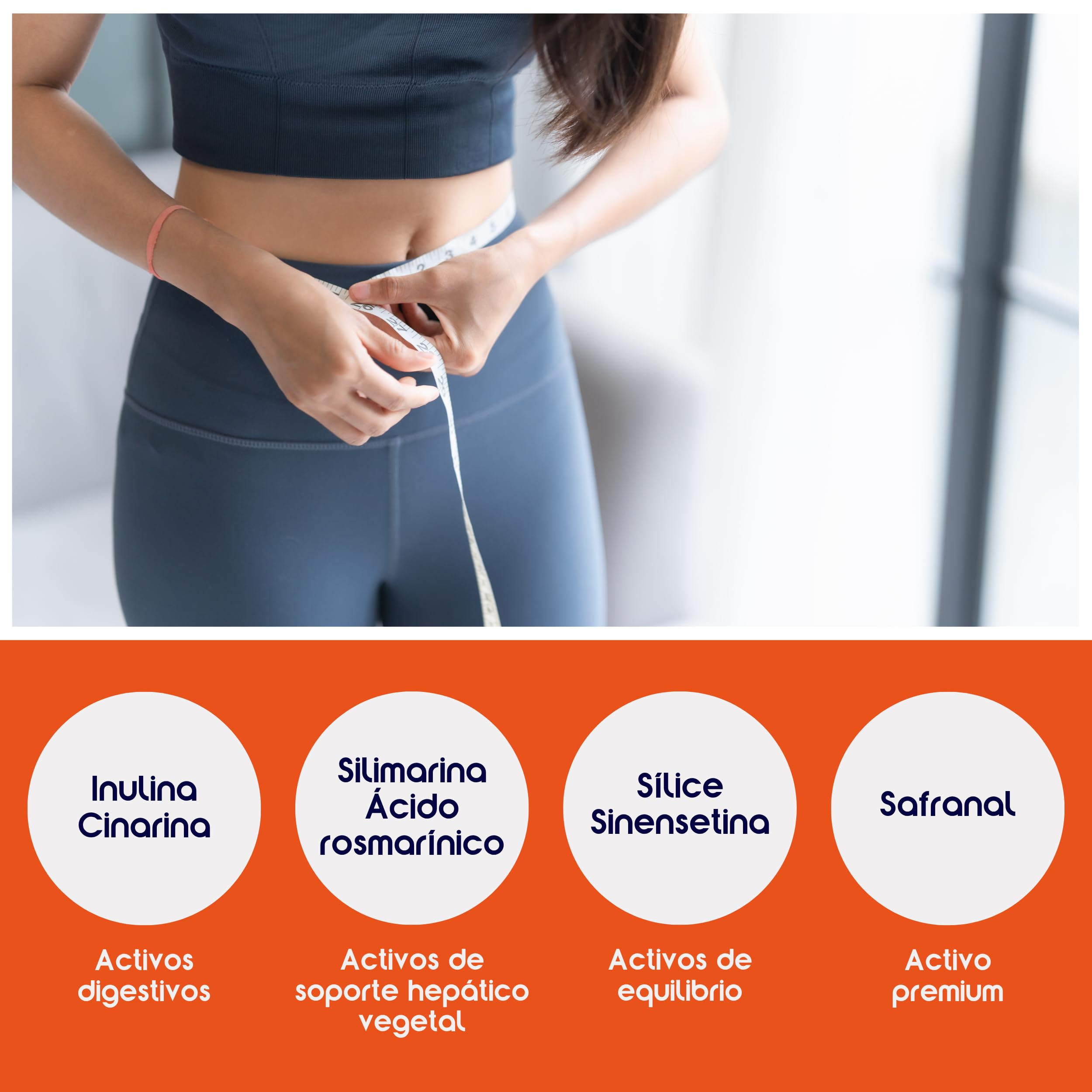 Nouro de Margan Biotech, 90 Cápsulas | Inulina | Sílica | Sinensetina | Silimarina | Cinarina | Ácido Rosmanírico | Safranal | Para Personas con Tendencia a la Retencion de Liquidos | Detox