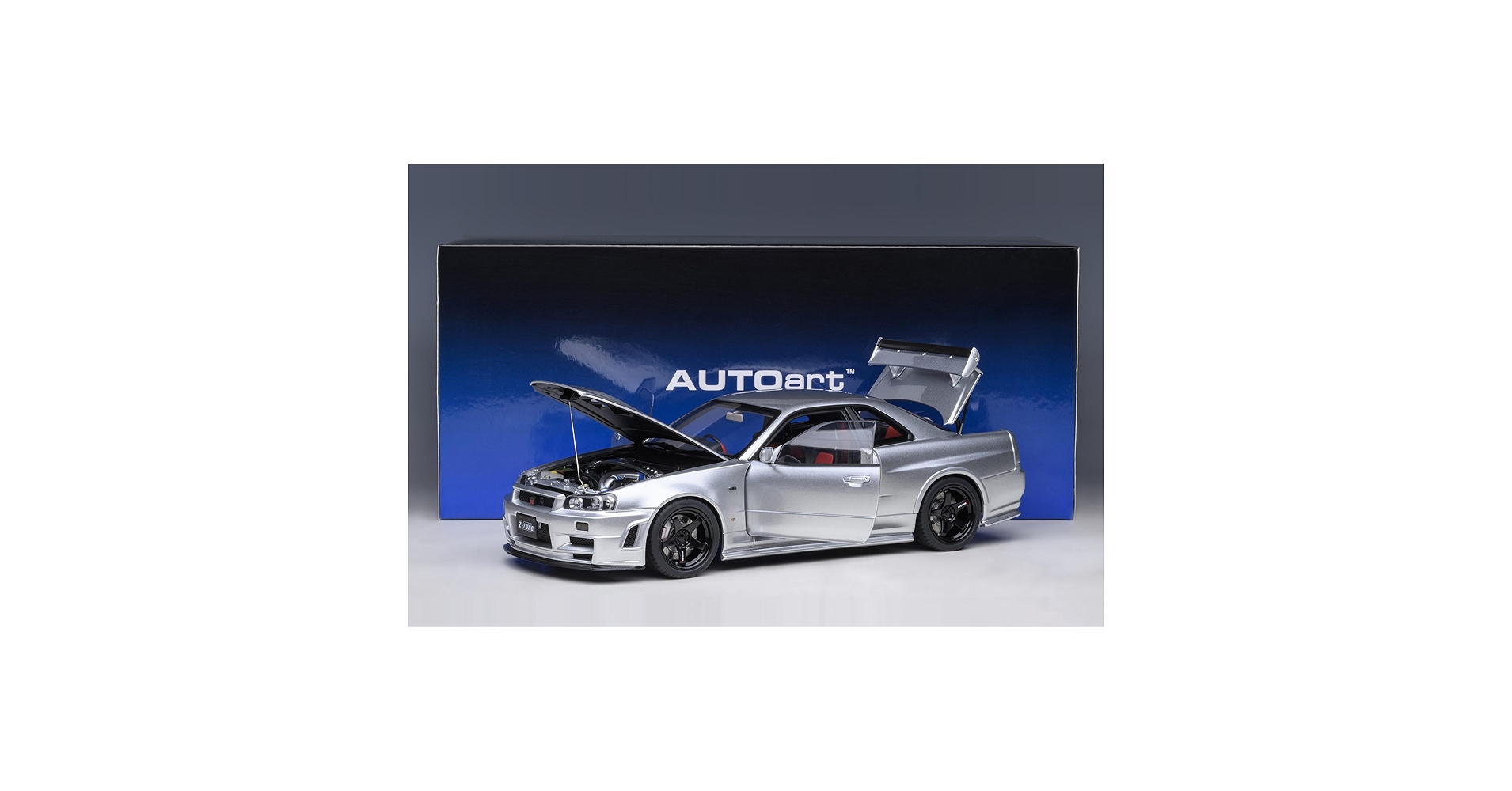 Amazon.com: R34 GT-R Z-Tune RHD (Right Hand Drive) Silver