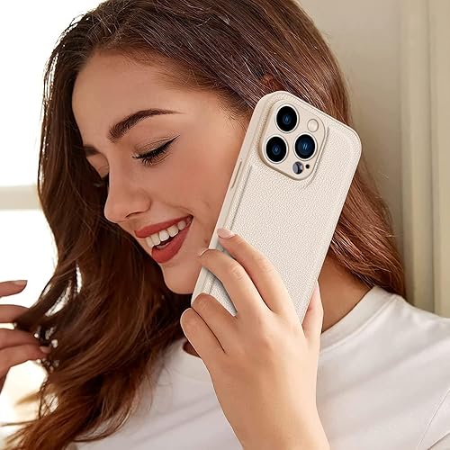 Miniatura 6 de MAYCARI Funda de cuero compatible con iPhone 11 para mujer, funda de lujo sólida para niñas, diseño clásico a prueba de golpes, funda protectora