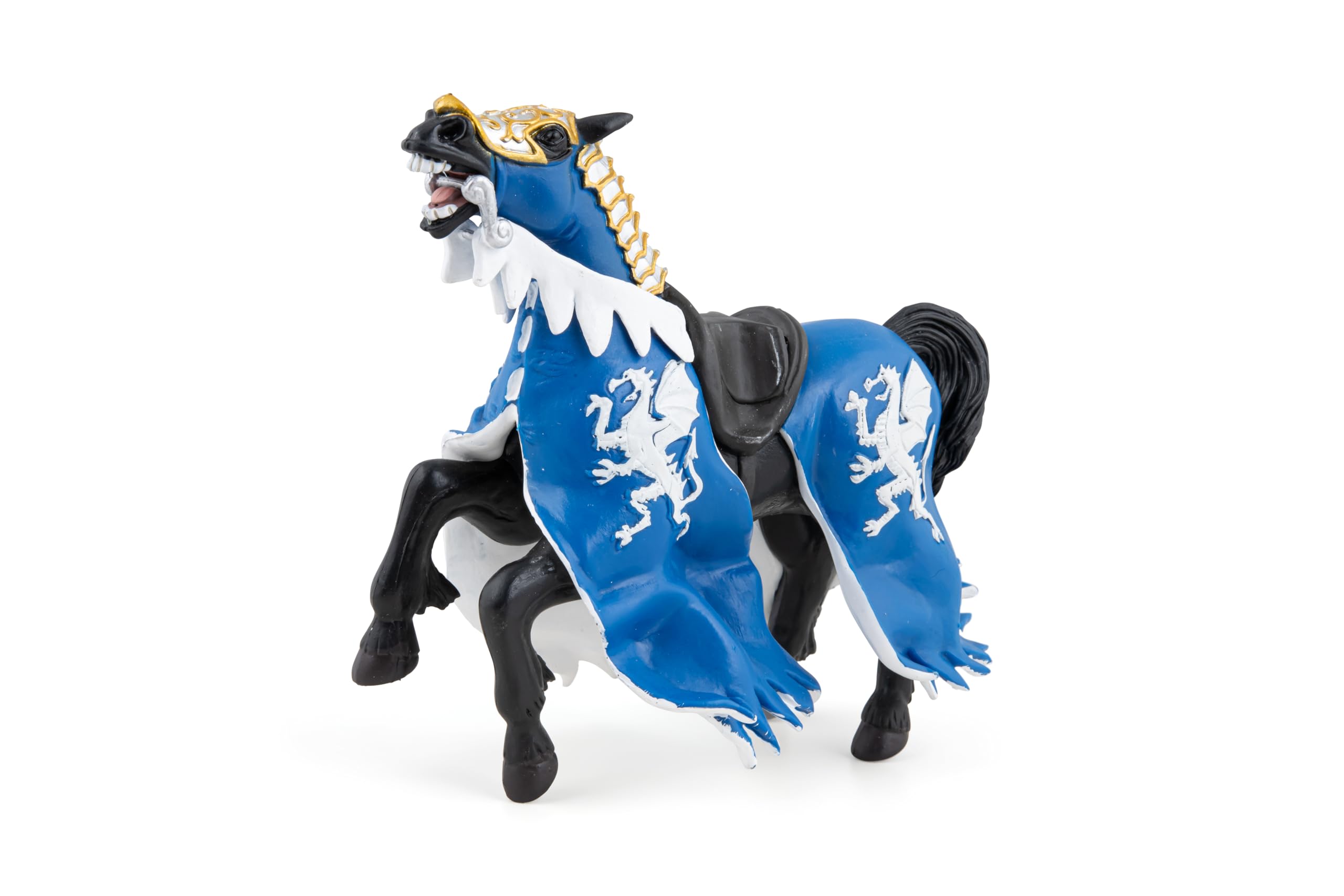 Amazon | papo ドラゴンキングの馬 blue | フィギュア・ドール 通販