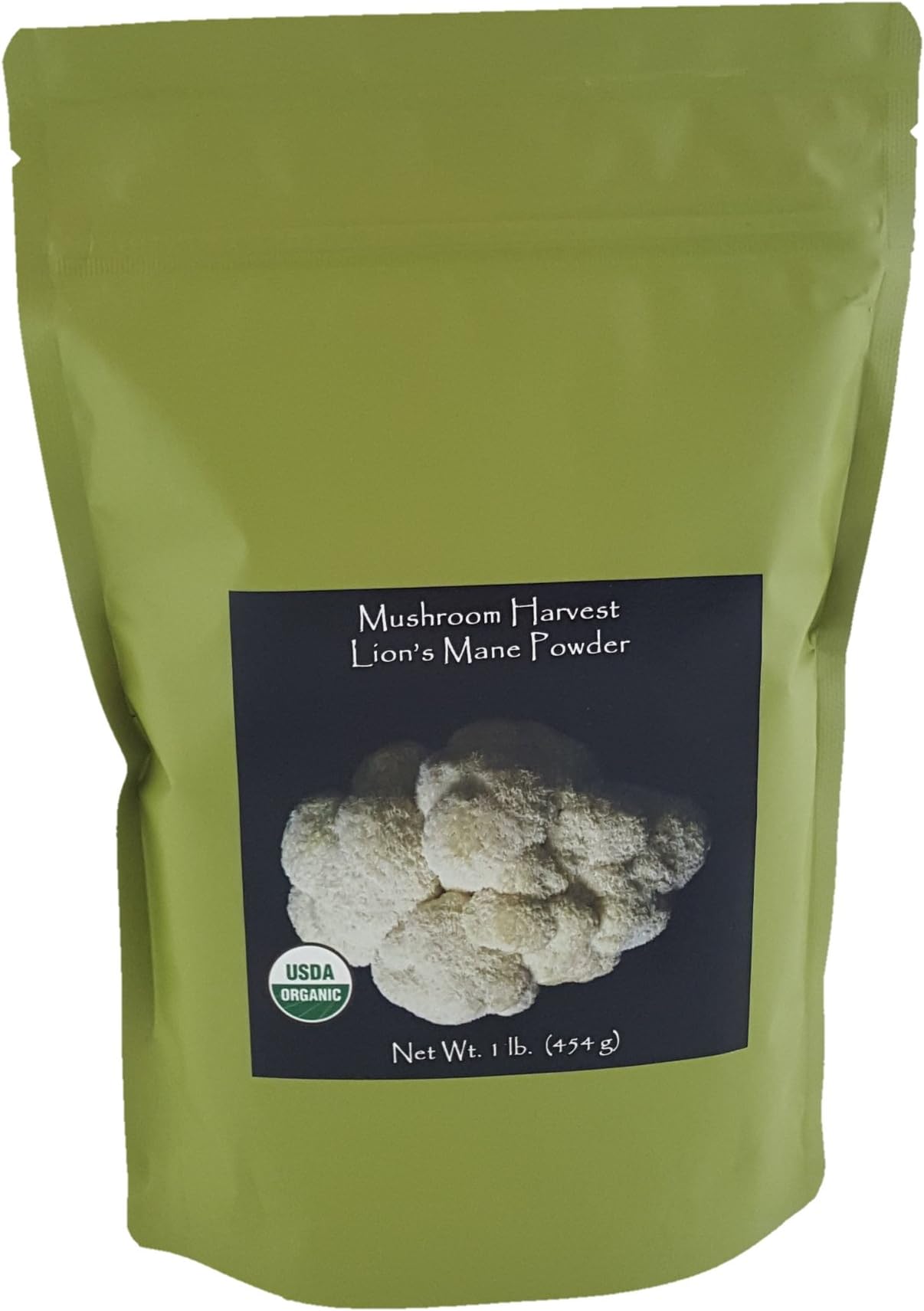 Lions Mane Mushroom Powder Certified Organic 1lb. Bulk