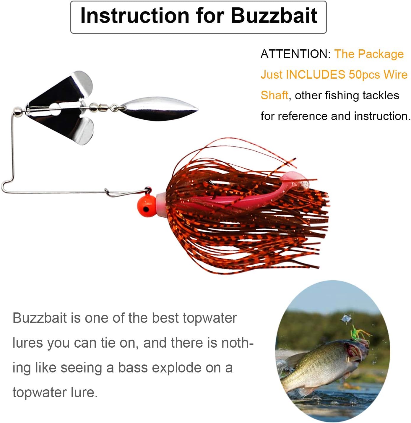 Buy Dovesun Fishing Spinner Baits Making Kit Fishing Lure Making Kit Fishing Spinner Shaft Wire Spinner Clevis Online In Poland B0879gwvmv