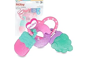 Nuby IcyBite Teether: Soothe Your Baby's Gums with Fun and Flavor