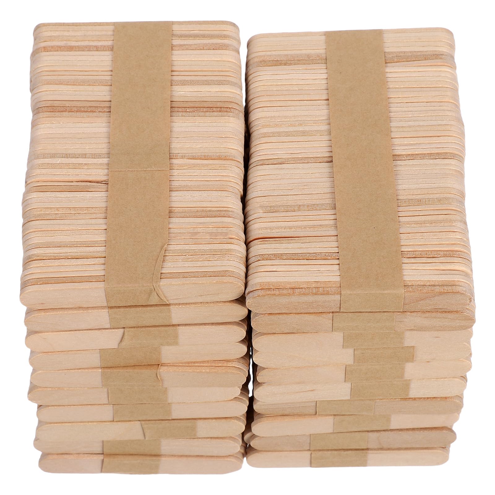 Palitos de Madera para Manualidades 1000 Unidades 65X10X2 MM Palitos de Helado Naturales sin Tratar para Proyectos de Arte y Bricolaje Escolares