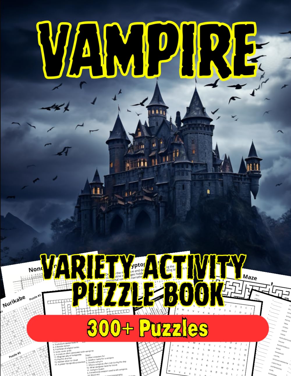 Vampire Variety Activity Puzzle Book