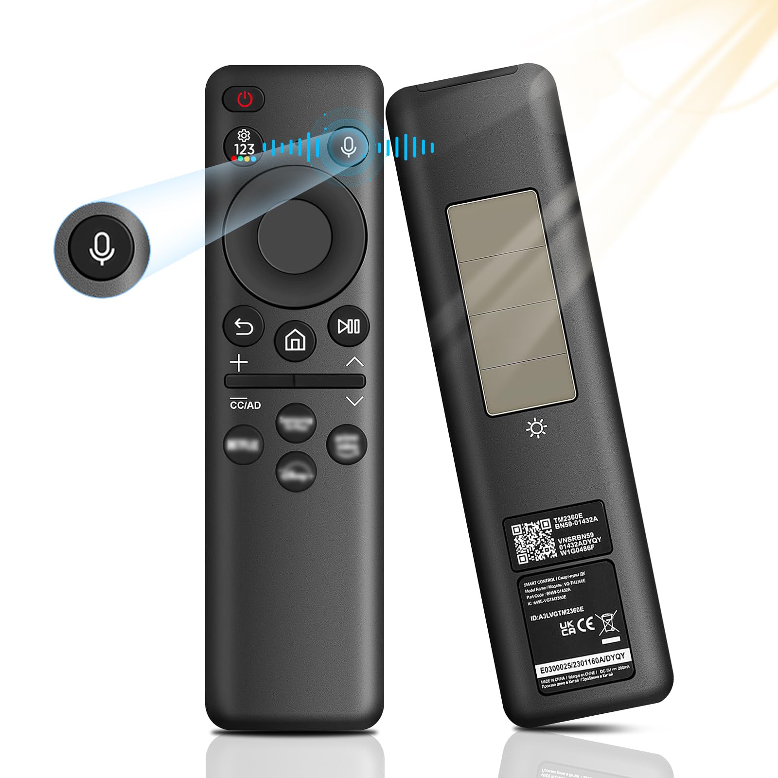 Telecomando TV Universale AA59-00818A - Pulsanti Grandi Per Smart TV Samsung