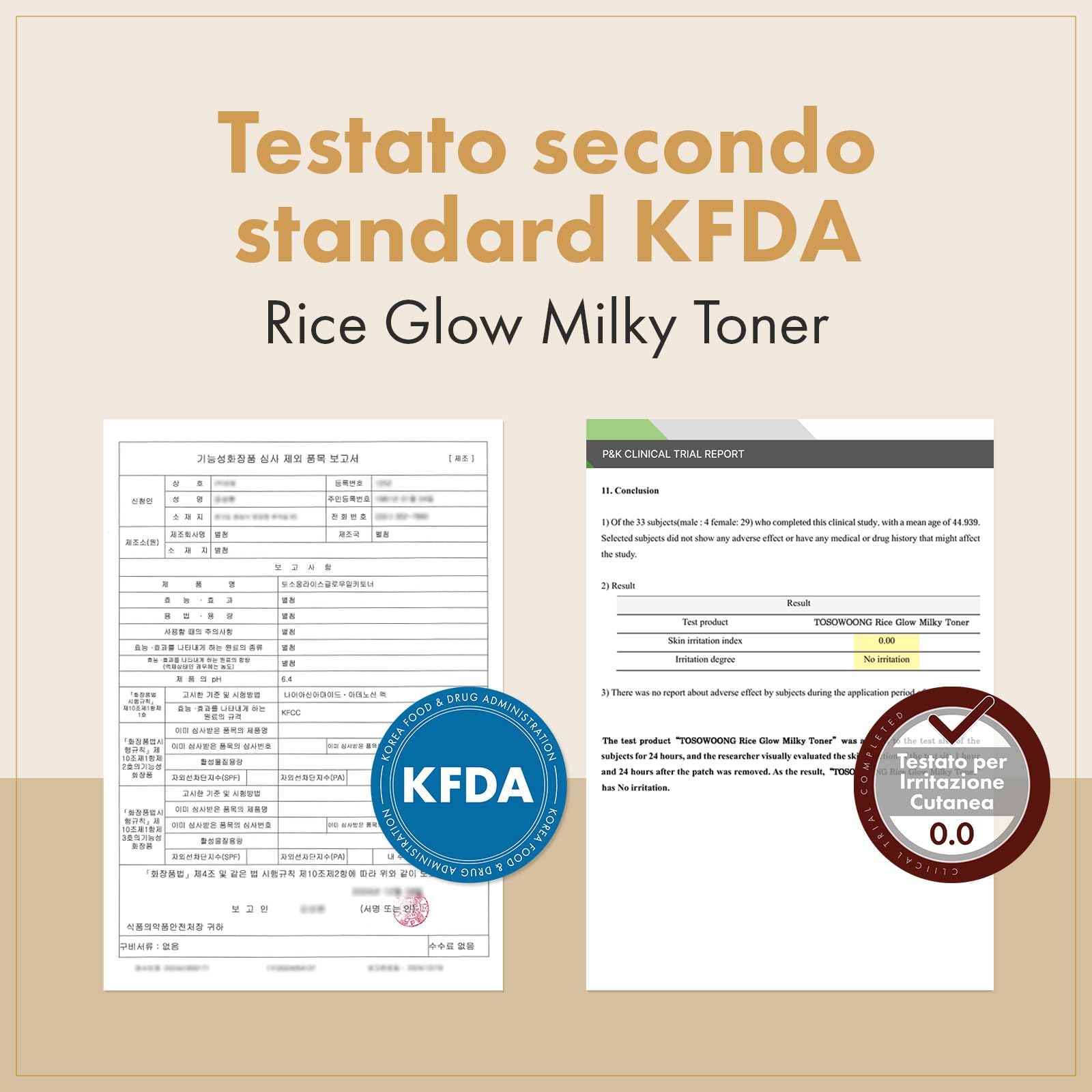 TOSOWOONG Tonico Lattiginoso Illuminante al Riso, 784.000ppm di Acqua di Riso Coreano, Niacinamide, Ceramidi, Panthenolo, Idratante, Senza Profumo, Skincare Coreana, 250ml