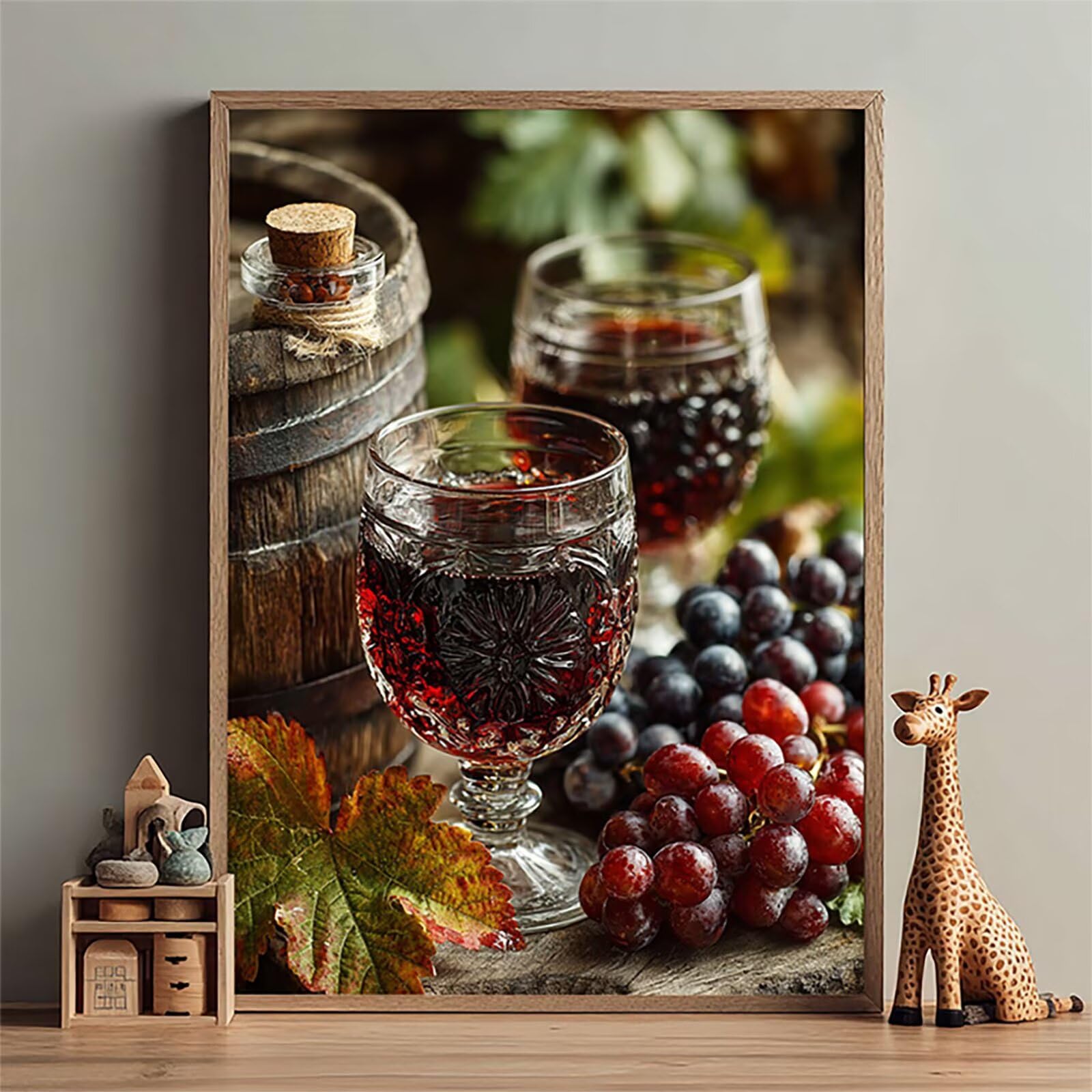 Diamentowe malowanie winogron, DIY diamentowe malowanie dla dorosłych wino, 5D DIY Dorośli 5D, zestawy rysunków diamentowych, DIY ścieg krzyżykowy zestaw diamentów, dekoracja domu, prezent, 100 x 135