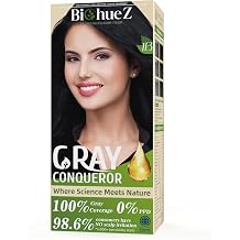 1B Schwarz Permanente Haarfarbe PPD-frei Pflanzliche Haarfarbe 100% Grauhaarabdeckung Vegan f r ein langanhaltendes Farbergebnis 120ml