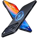Magnetic Slim Fit for iPhone 17 Pro Case 6&period;3 inch&comma; Ultra-Thin&comma; Compatible with MagSafe&comma; Lightweight Matte Anti-Scratch Hard PC Cover Phone Case for iPhone 17 Pro OriginFit&comma; Black