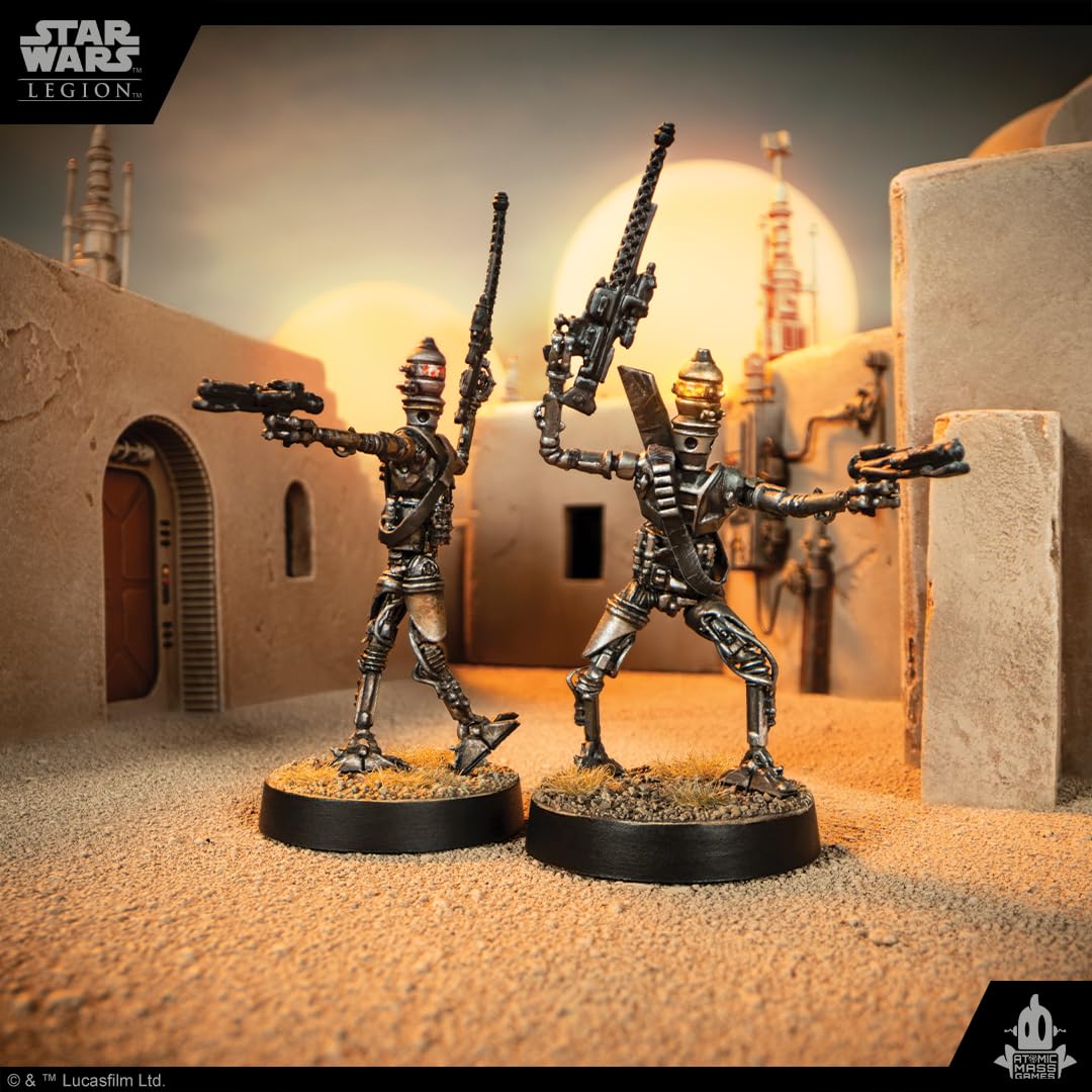 Asmodee, Star Wars Legion - IG Assassin Droids, Tabletop Miniatures Expansion, Ages 14 plus, 2 Players, 3 Hours Playing Time - Image 4
