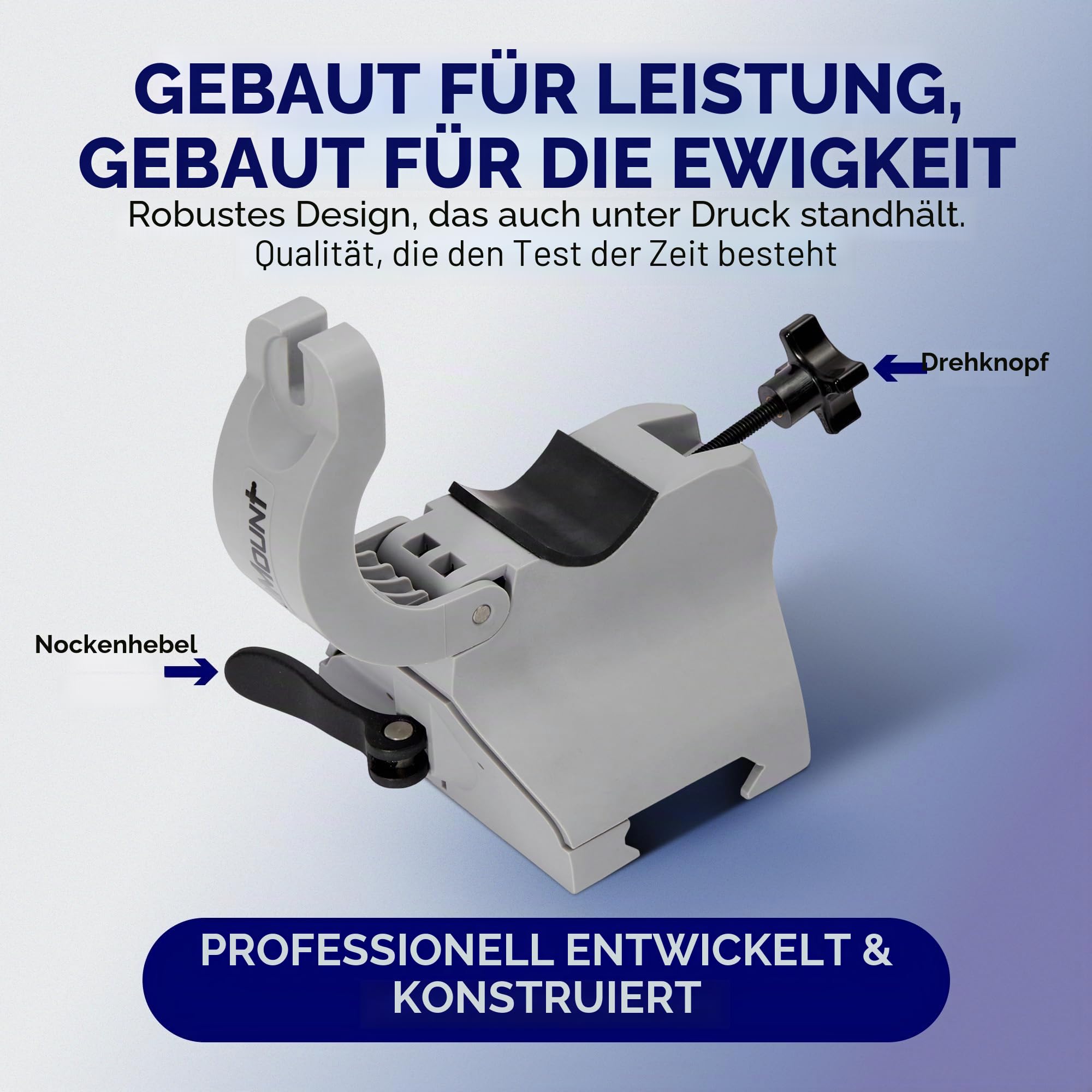 Massagepistolenhalter für den Rücken – voll verstellbare Massagepistole, Wandhalterung, hochfester Nylon-Körper, rutschfest, starke Befestigung
