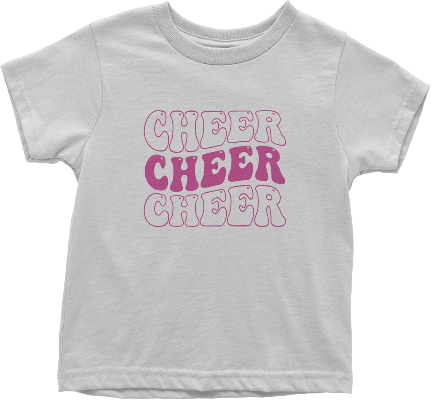 Cheer Cheer Cheer Toddler T-Shirt, Soft Cotton