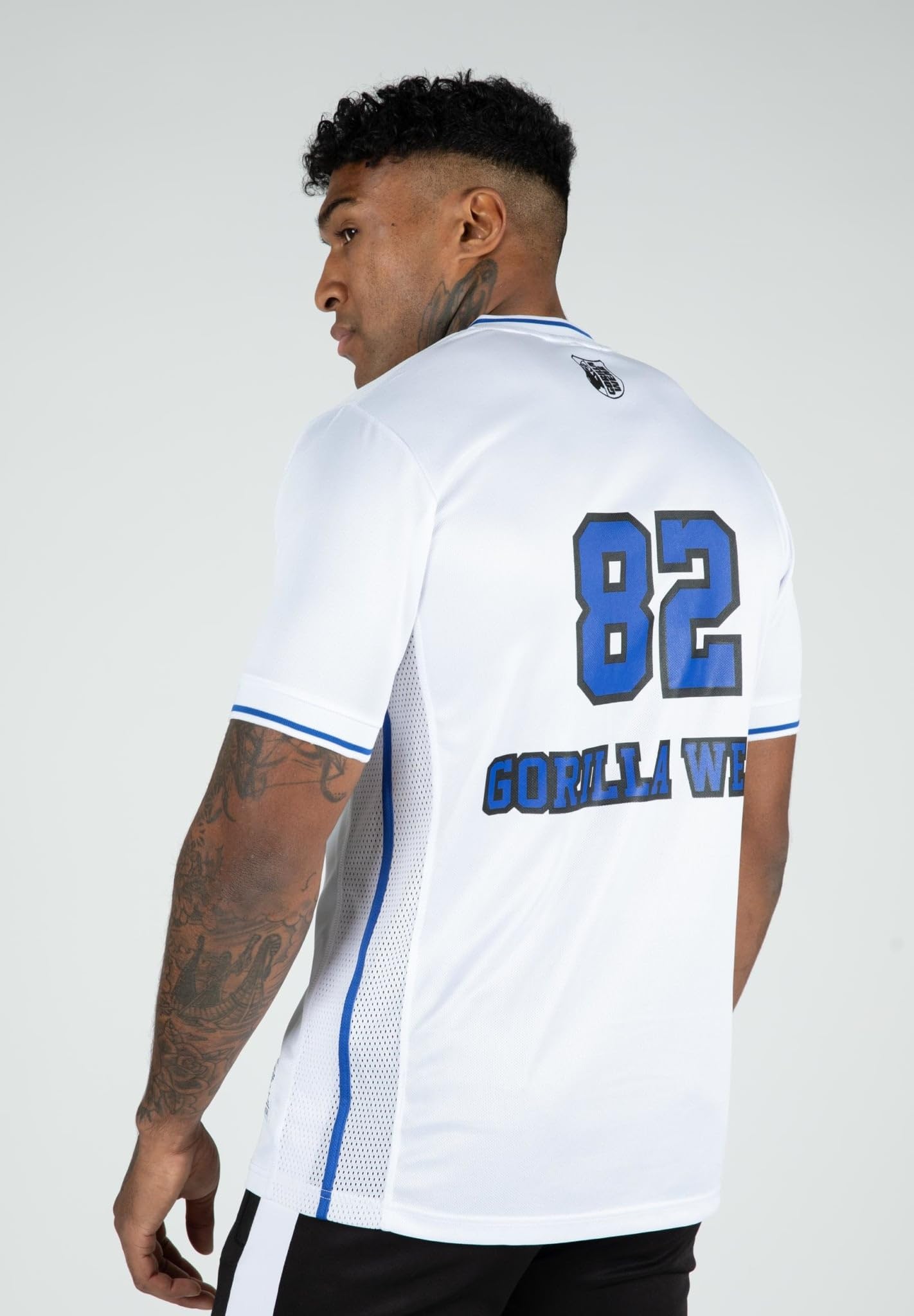 GORILLA WEAR San Mateo T-Shirt White/Blue