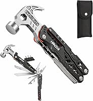 Vista 1 de HANSHI Martillo cortador de alambre reemplazable multiherramienta con funda de nailon para exteriores, campamento, supervivencia, senderismo