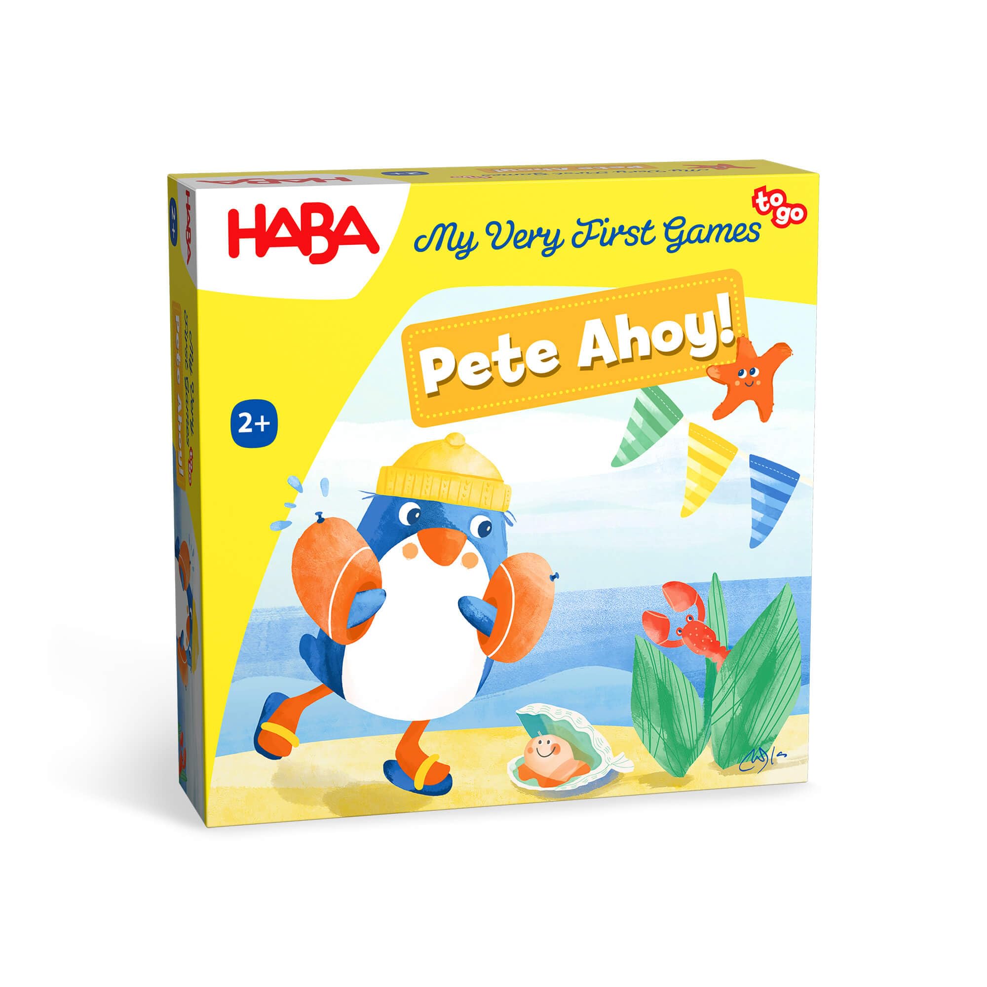 Haba Gioco educativo I miei primi giochi Pete Ahoy! cartone colorato