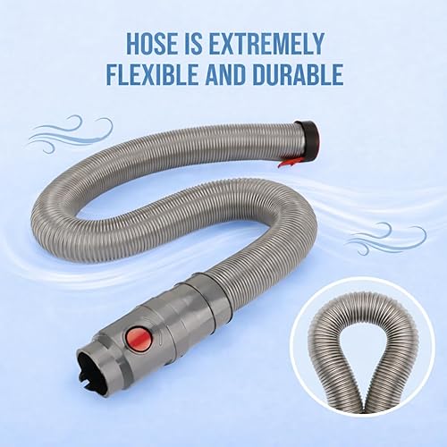 Miniatura 5 de Conjunto de manguera gris/rojo diseñado para adaptarse a aspiradoras Dyson DC40 y DC41 modelo