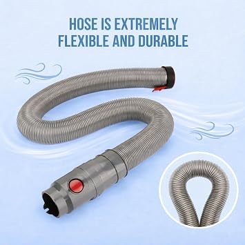 ホース組み立て グレー / レッド Dyson DC40 & DC41モデル掃除機対応デザイン