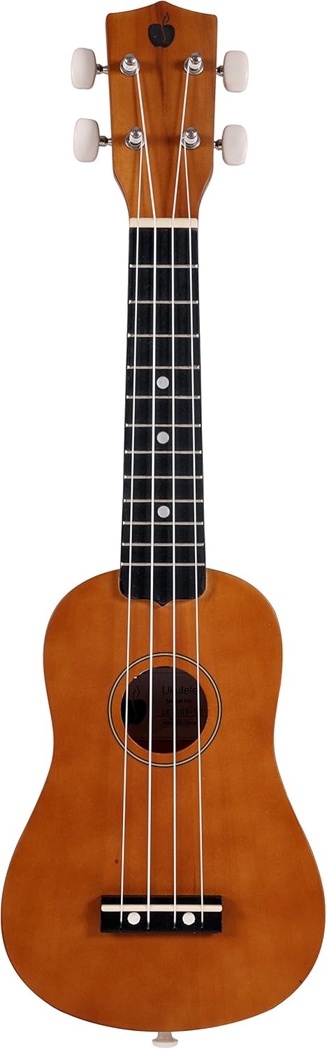 Wooden Soprano Ukulele (21 x 6.5 inches; Age 12+)