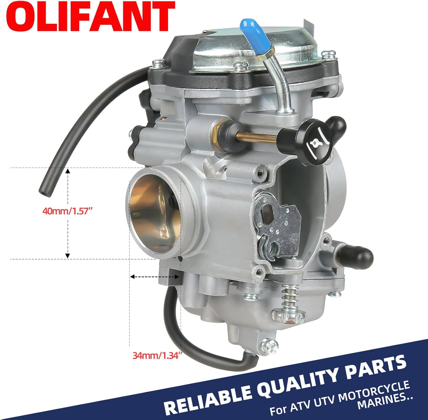 Carburetor For Yamaha Bear Tracker 250 YFM250X 1999-2004 4XE-14140-01-00 4XE-14140-00-00 4XE-14140-13-00 4XE-14140-12-00 4XE-14140-11-00 4XE-14140-10-00