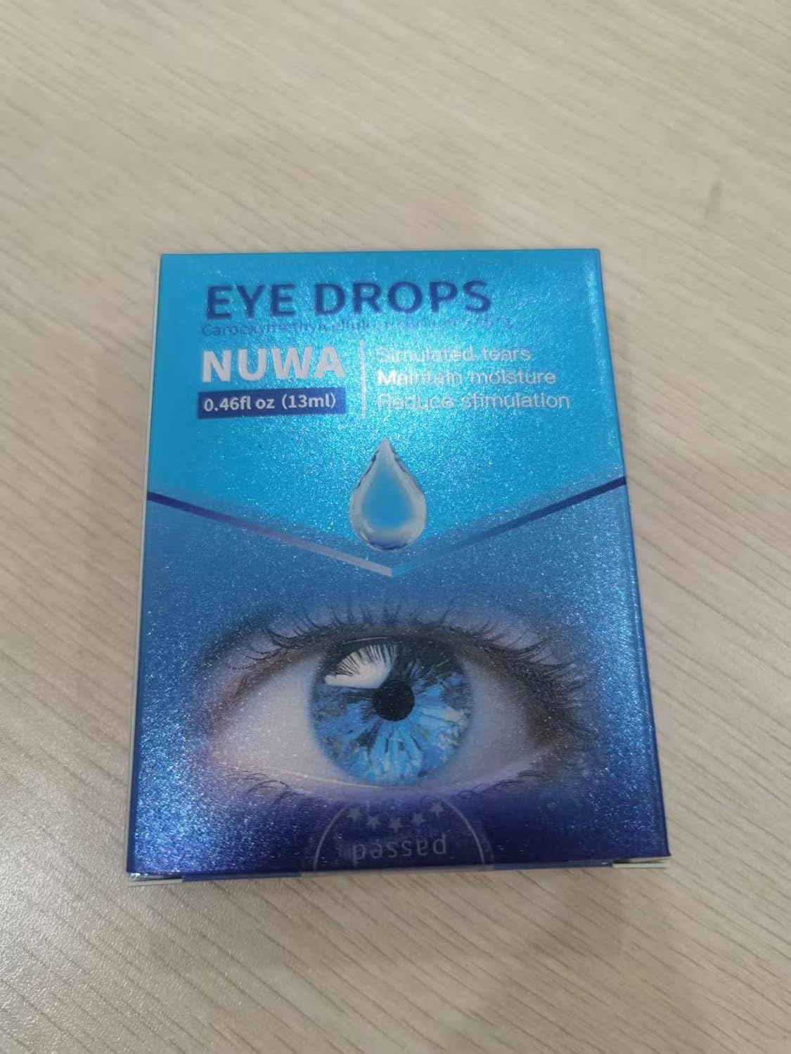 NUWA Relief Eye Drops 0 46 Fl Oz Irritation Alleviation with Hydrating Moisturizers Lubricant for Dry Eyes