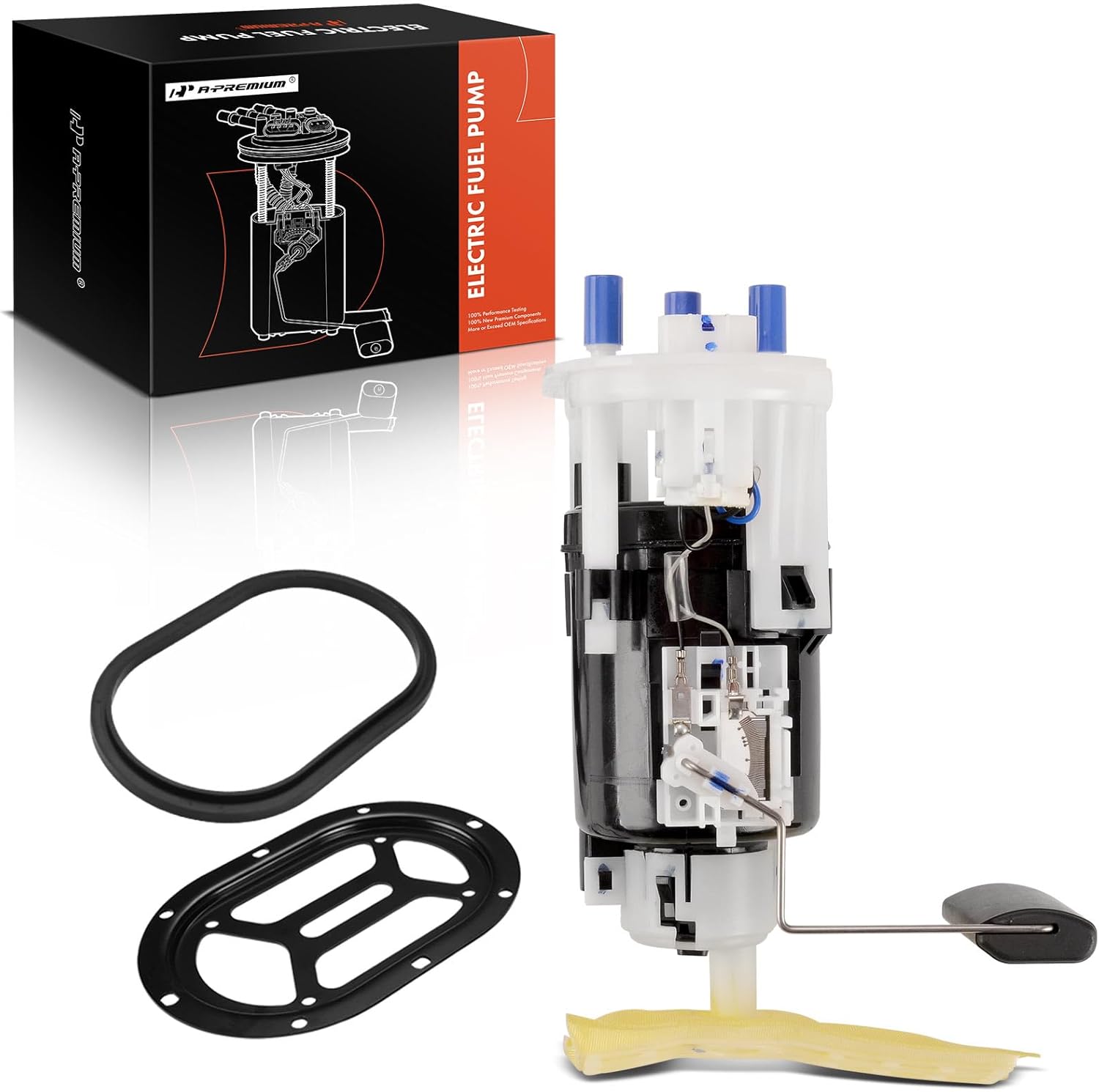 A-Premium Electric Fuel Pump Module Assembly with Sending Unit Compatible with Hyundai Santa Fe 2003 2004 2005 2006, V6 2.7L, Gas, Replace# 3111026750, 3111026755