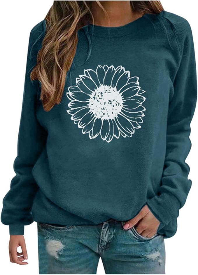 Women's long sleeve sweatshirts Clearance